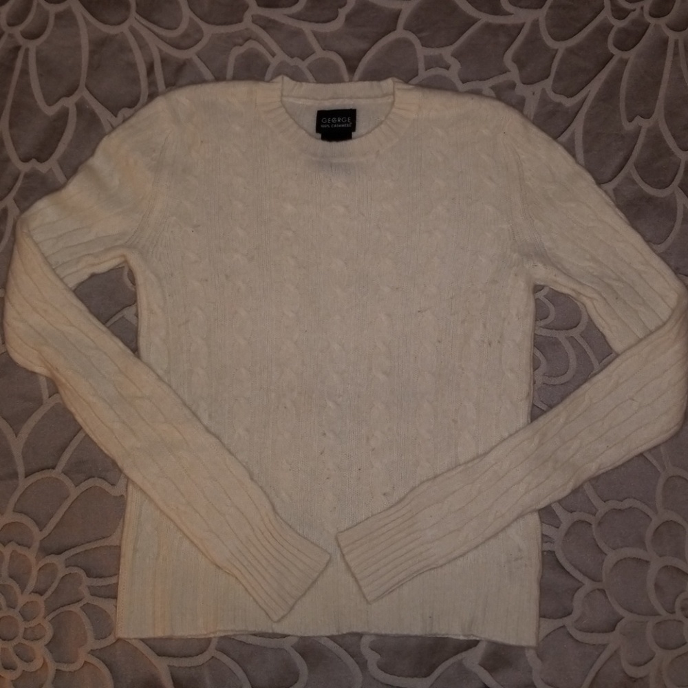 Cream Cashmere sweater